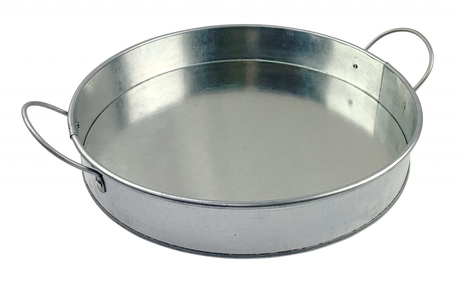 12" Serving Platter Round Tin