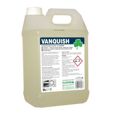VANQUISH OVEN / FOOD PLANT CLEANER 5 LITRE