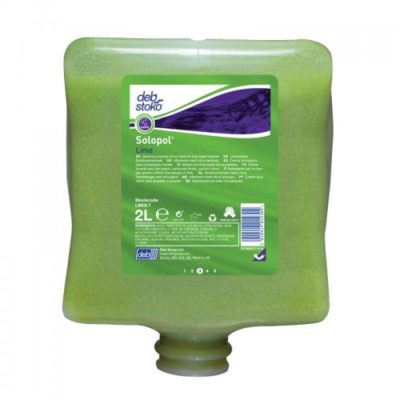 DEB SOLOPOL LIME CLEANER 4 X 2 LITRES