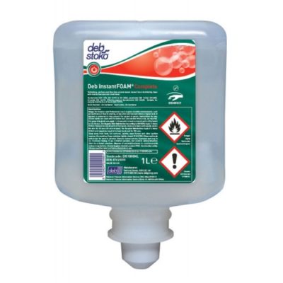 DEB INSTANT FOAM HAND SANITISER 6 X 1 LITRE