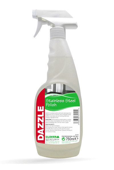 DAZZLE STAINLESS STEEL CLEANER 750ML