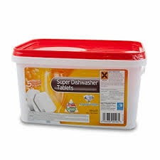 DISHWASHER TABLETS 5 IN 1 (BOX OF 100)