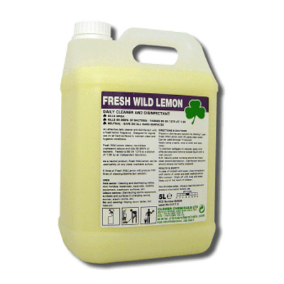 FRESH WILD LEMON DISINFECTANT 5 LITRES