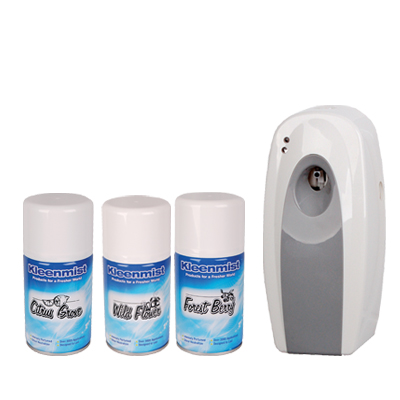 AUTOMATIC AIR FRESHENER STARTER KIT (1 UNIT PLUS 3 REFILLS)