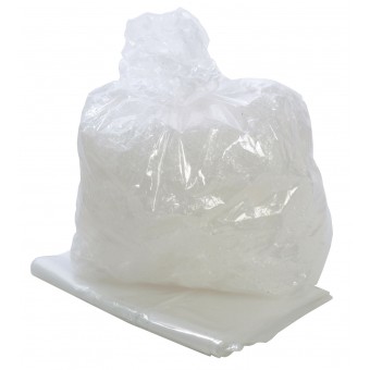 CLEAR COMPACTOR SACKS 22" x 33" x 47" 200G PK100