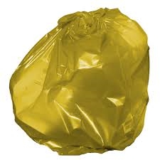 YELLOW REFUSE SACKS (BOX OF 200)