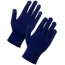 BLUE THEMAL GLOVES PAIR LARGE