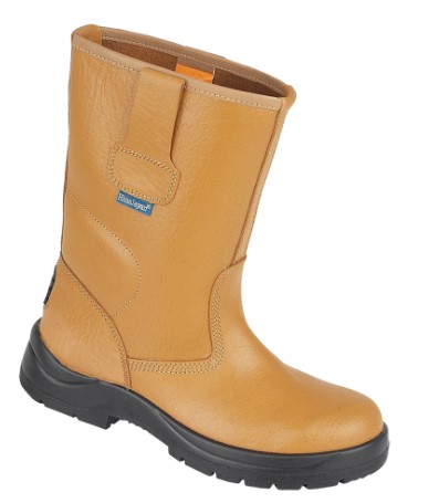 Tan Safety Rigger Boot Size 4