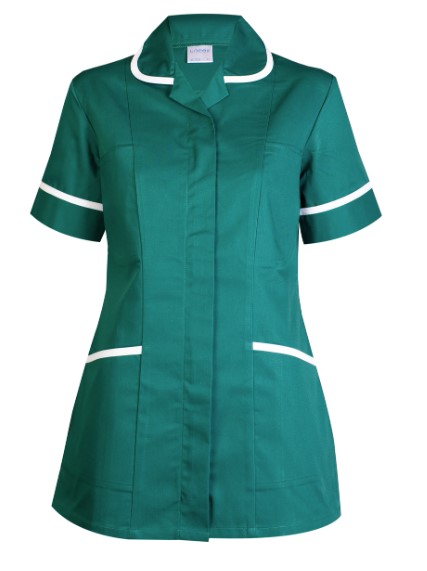 UC923 BOTTLE GREEN 2XL LADIES HEAVYWEIGHT TUNIC