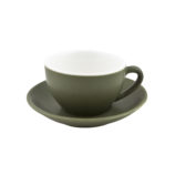 SAUCER FOR COFFEE/TEA & MUGS SAGE PK 6