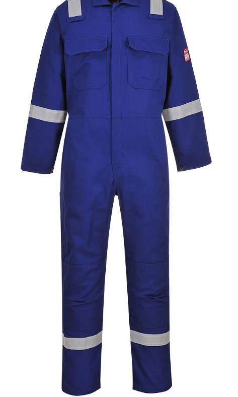 Bizweld Iona Royal Blue Coverall Size Small