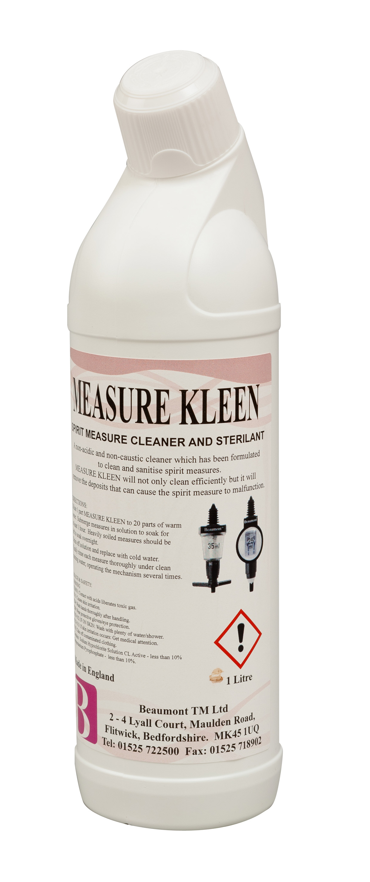 LIQUID MEASURE CLEANER 1 LITRE (6 PACK)