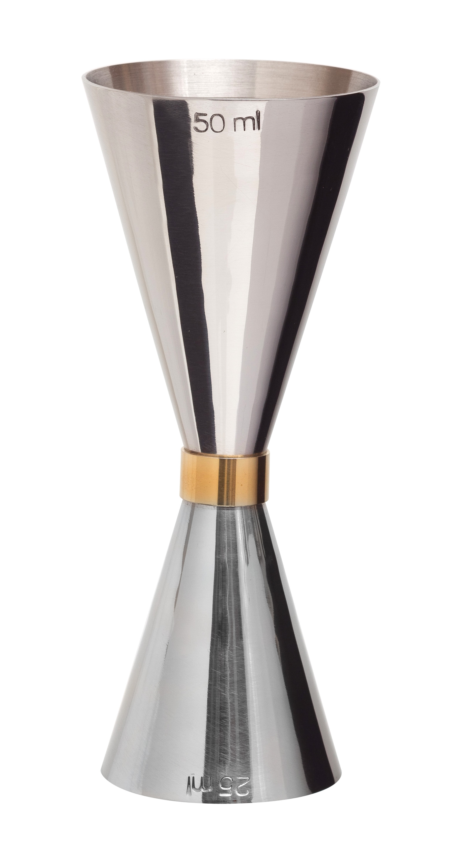 MEZCLAR PRECISO GOLD BANDED JIGGER - 25/