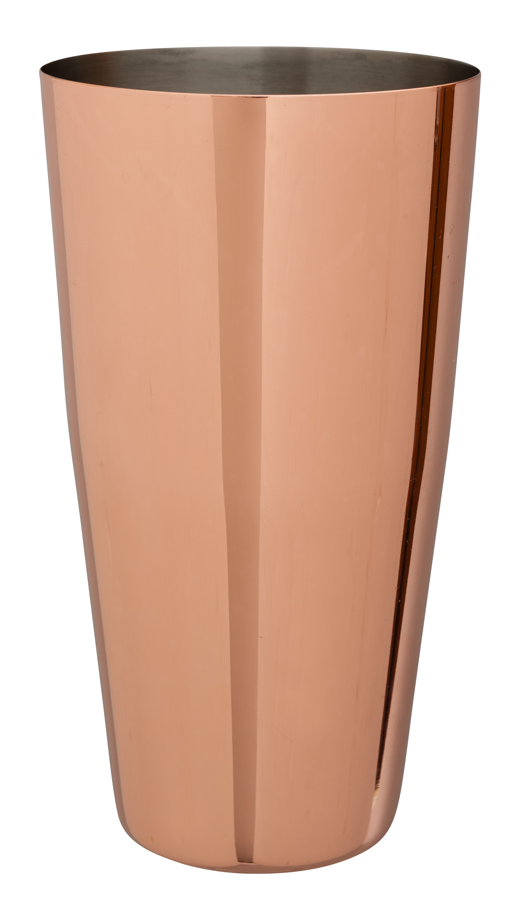 POLISHED COPPER PLATED 28OZ BOSTON CAN