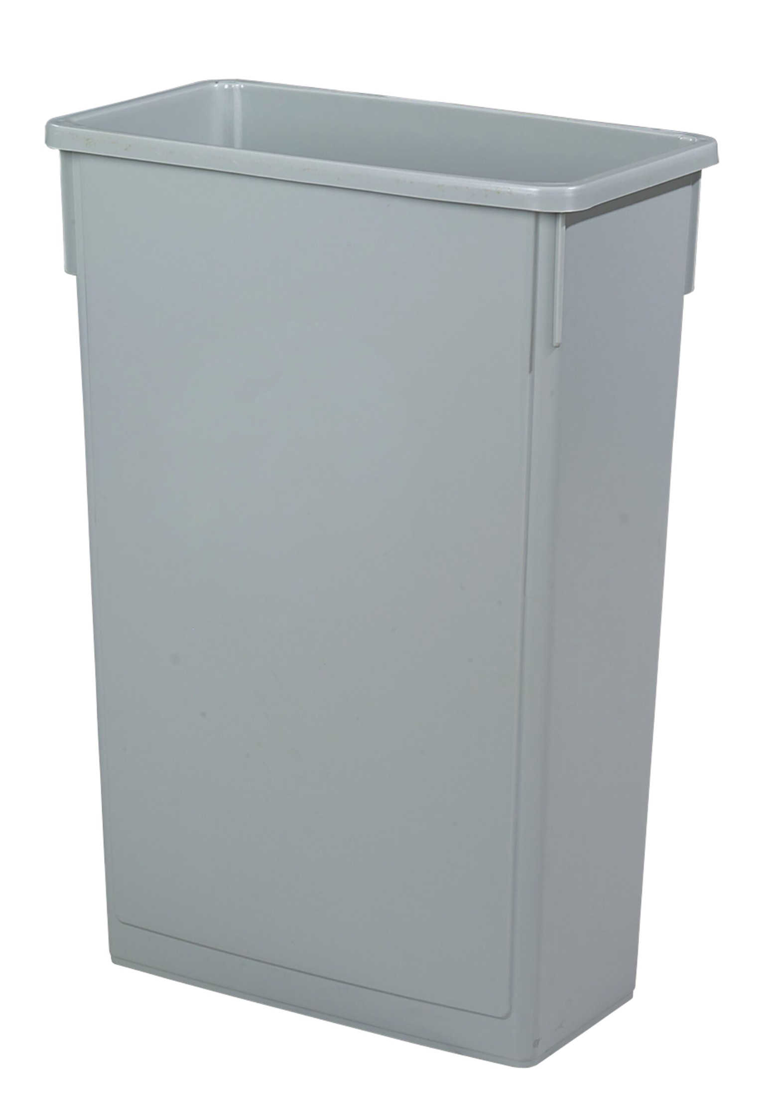 GREY SLIM RECYCLING BIN - 87 LITRE