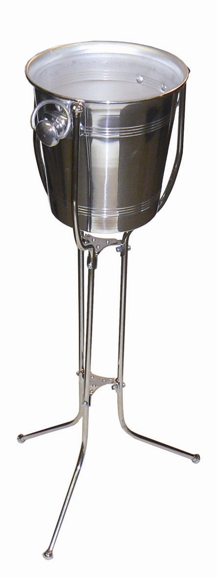 S/ST SPACE SAVER (FOLDING) BUCKET STAND