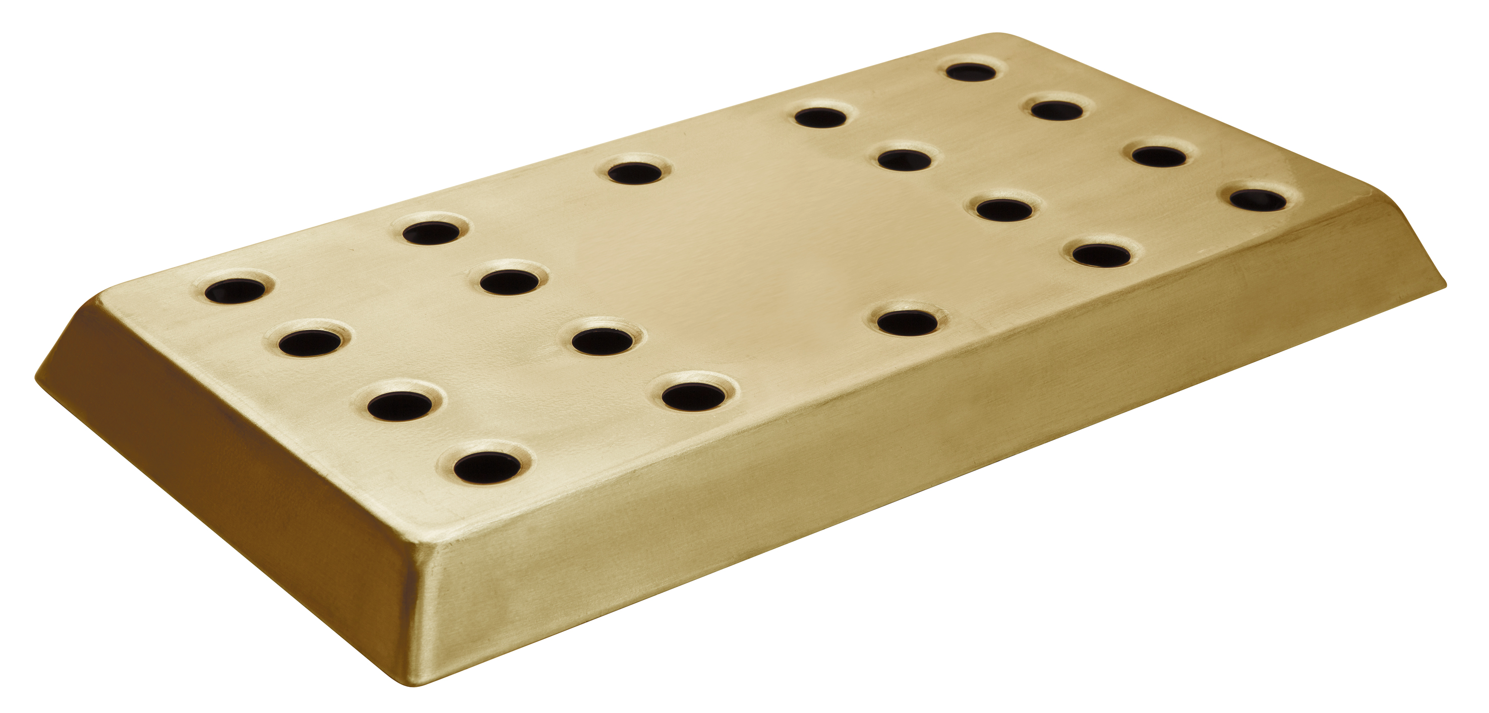 BRASS EFFECT DRIP TRAY 16X8 3/4