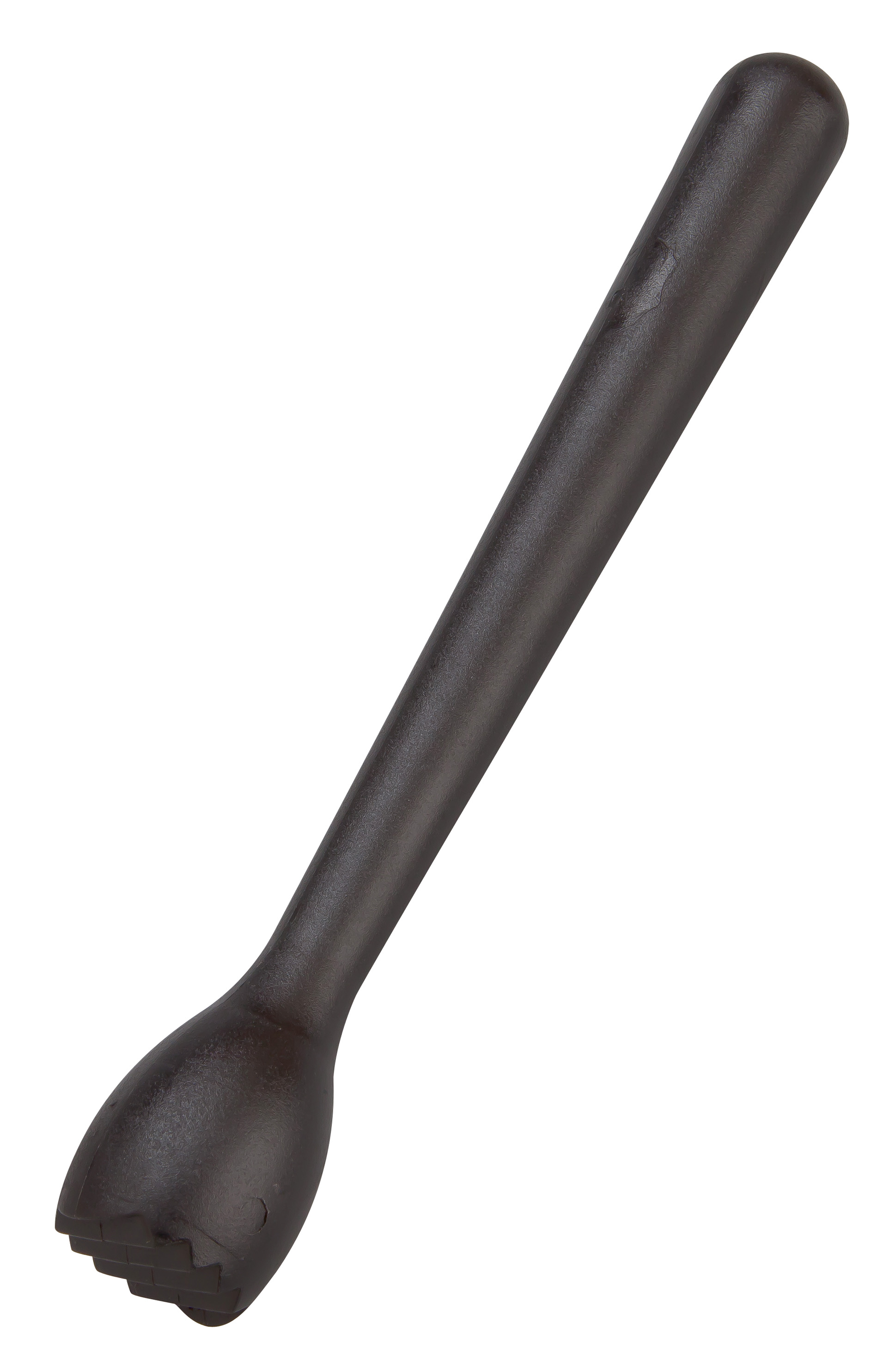 MUDDLER - 8.5 BLACK PLASTIC RIBBED