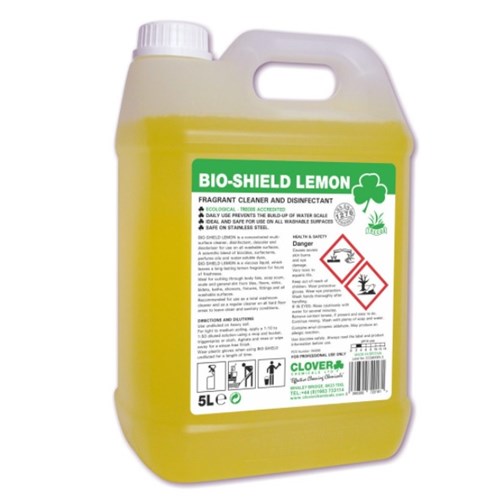 BIOSHIELD LEMON DISINFECTANT 5 LITRES