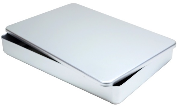 ALU BAKEPAN & LID 408 X 266 X 32MM