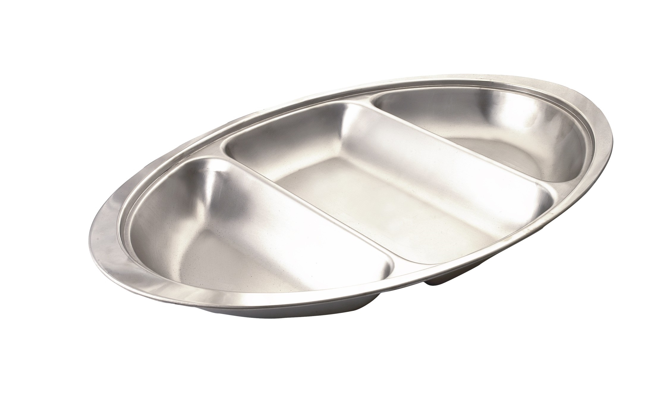 51CM 3 DIVISION VEG DISH