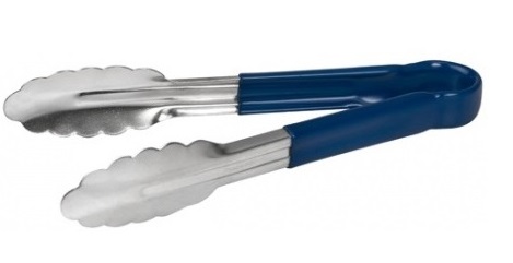 9" UTILITY TONGS BLUE