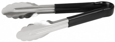 12" UTILITY TONGS BLACK