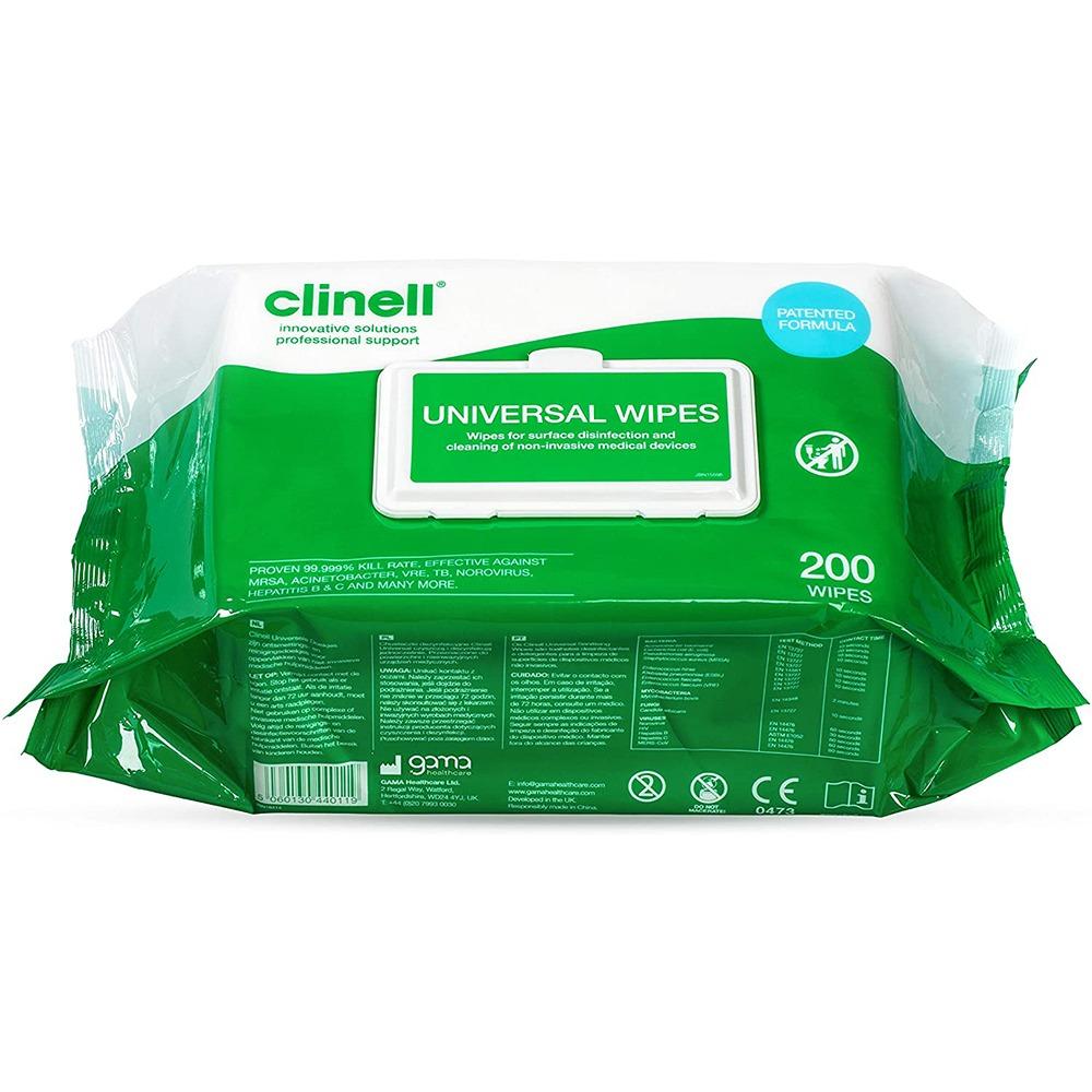 Clinell Universal Wipes PK 200