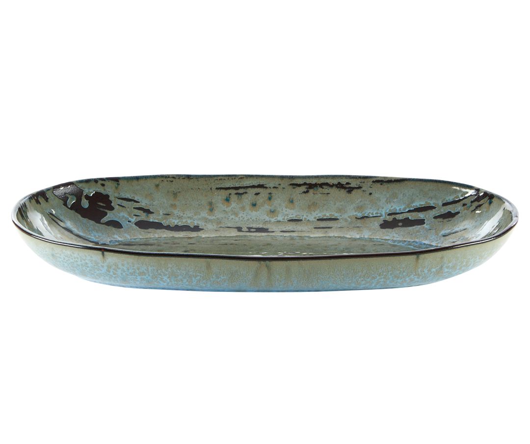 VINTAGE OVAL PLATTER 34CM X 16CM PK 4