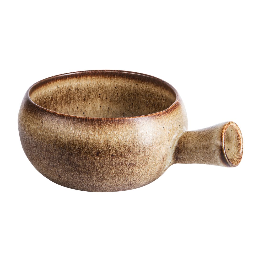 NATURA IRONSTONE HANDLED SOUP CUP 56CL PK 6