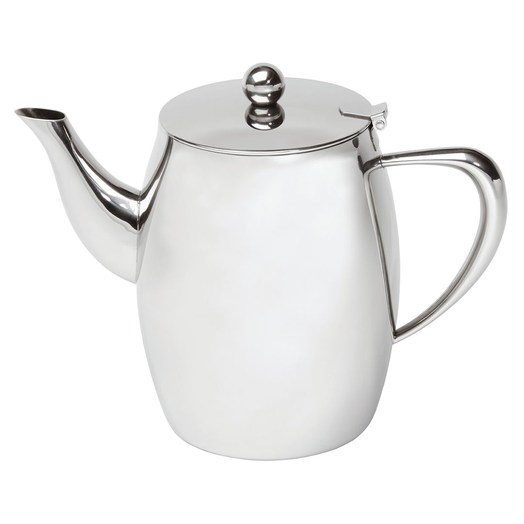 ACADEMY BEVERAGE STAINLESS STEEL COFFEE POT 35OZ PK 1