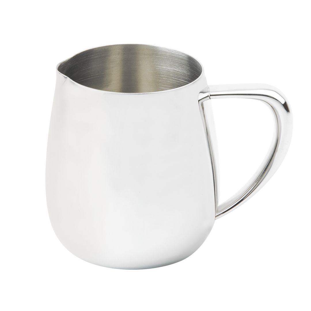 ACADEMY BEVERAGE STAINLESS STEEL MILK JUG 5OZ PK 1