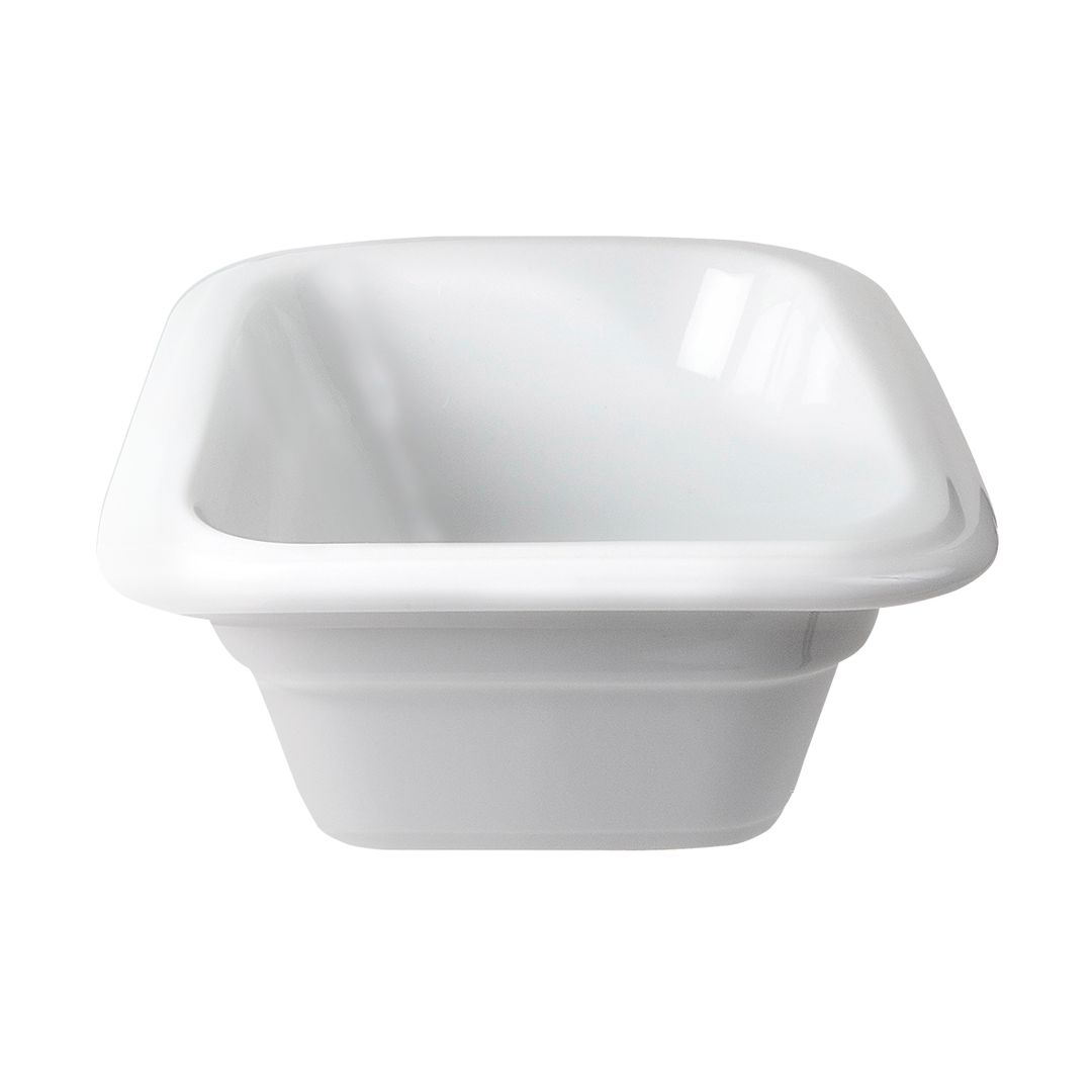 WHITE GASTRONORM 1/6 100MM DEEP PK 1