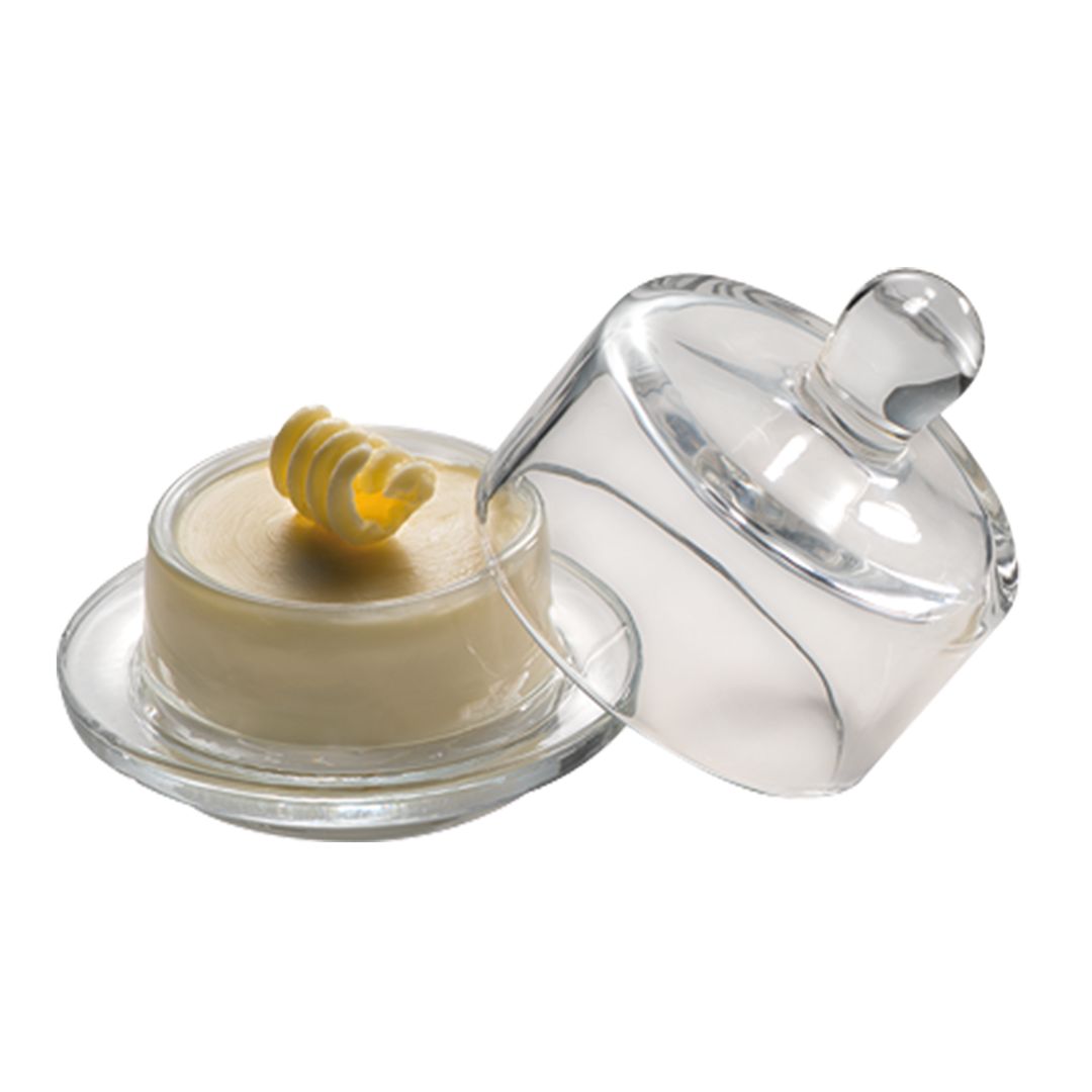 ROUND BUTTER DISH 9CM PK 1