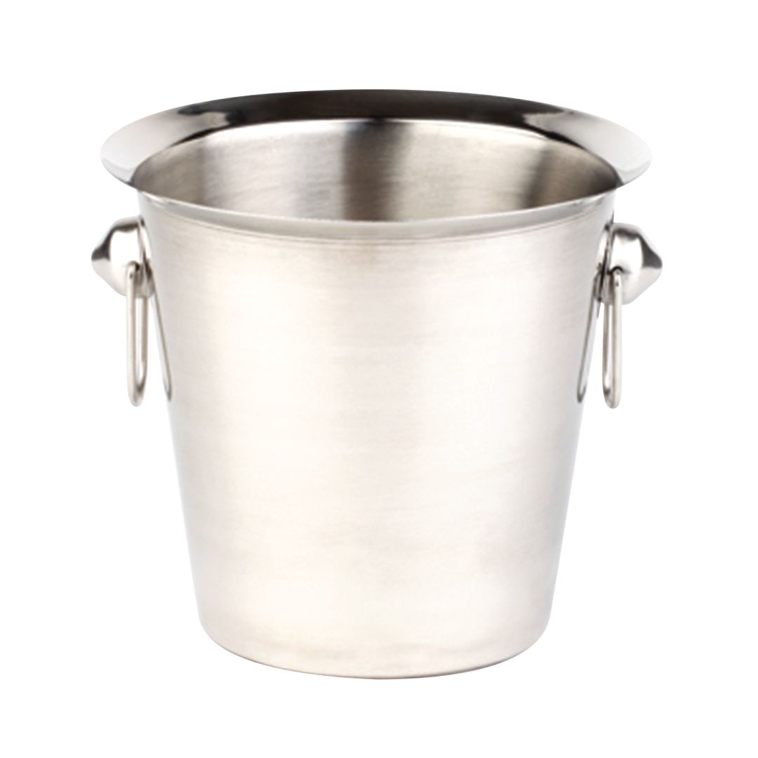 S/S WINE COOLER. RING HANDLES. STACKABLE (20CM) PK 1