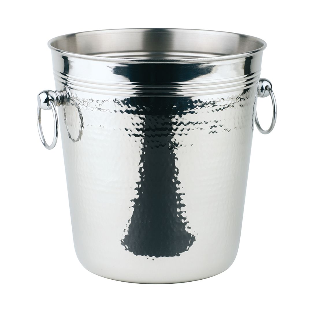 HAMMER FINISH S/S WINE COOLER (21CM) PK 1