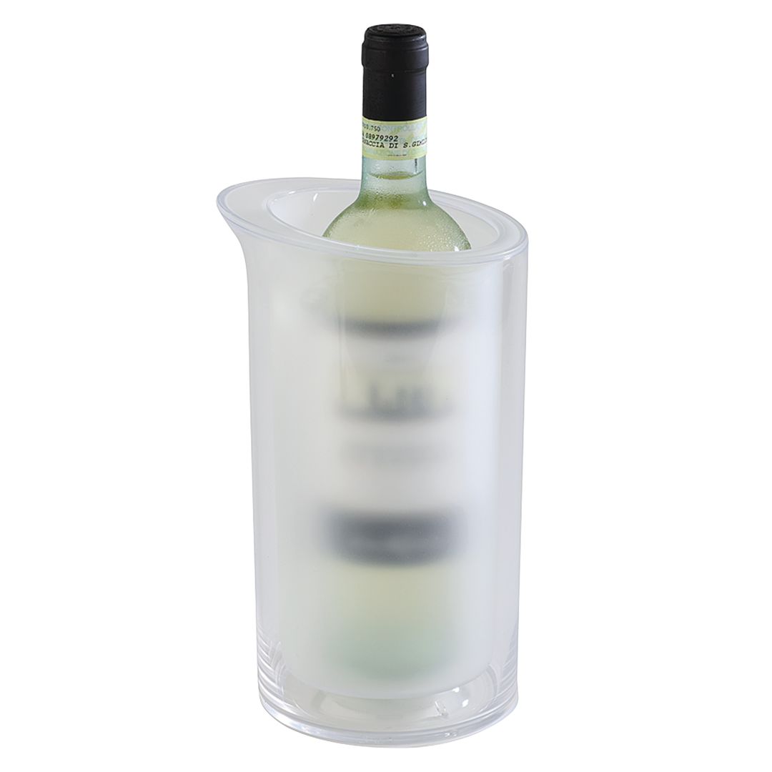 DOUBLE WALL BOTTLE COOLER "ICE" 23.5 X14CM PK 1
