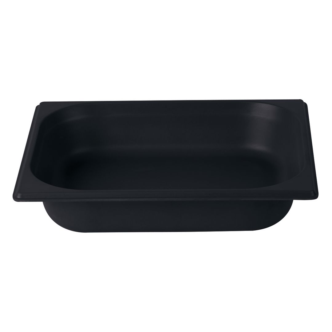 GN 1/2 65MM GASTRONORM BAMBOO BLACK PK 1
