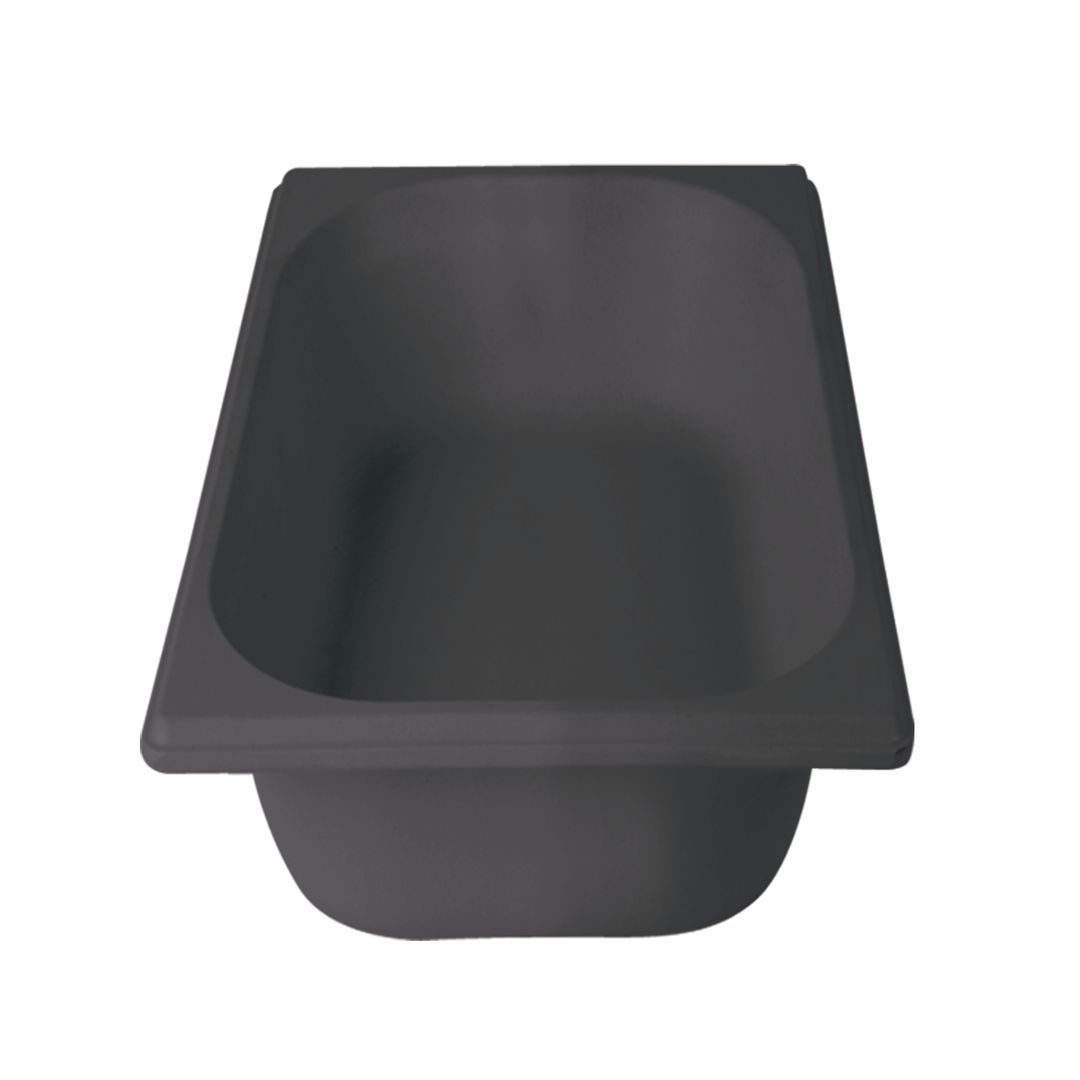 GN 1/3 GASTRONORM BAMBOO LIGHT GREY 100MM PK 1
