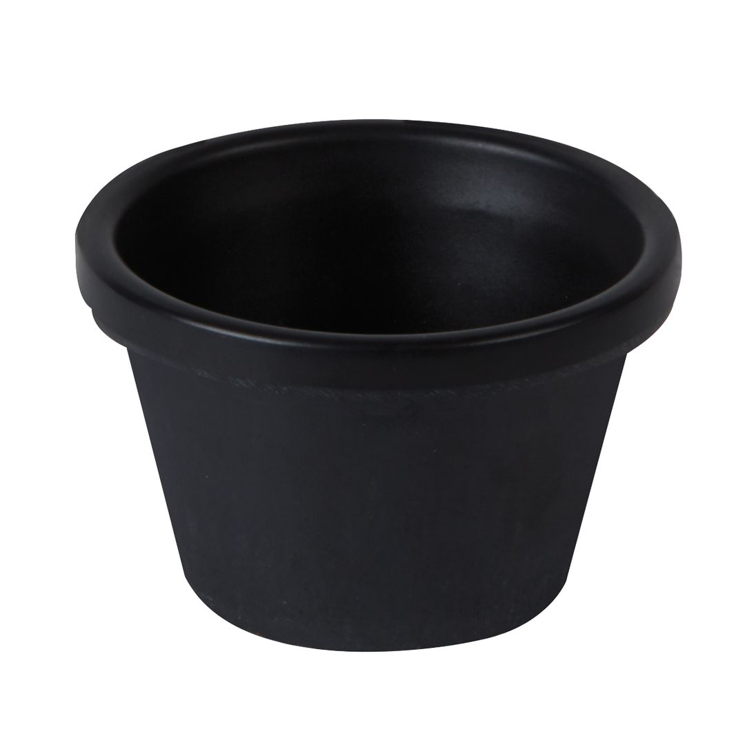 PLAIN RAMEKIN BAMBOO BLACK 1.5OZ PK 1