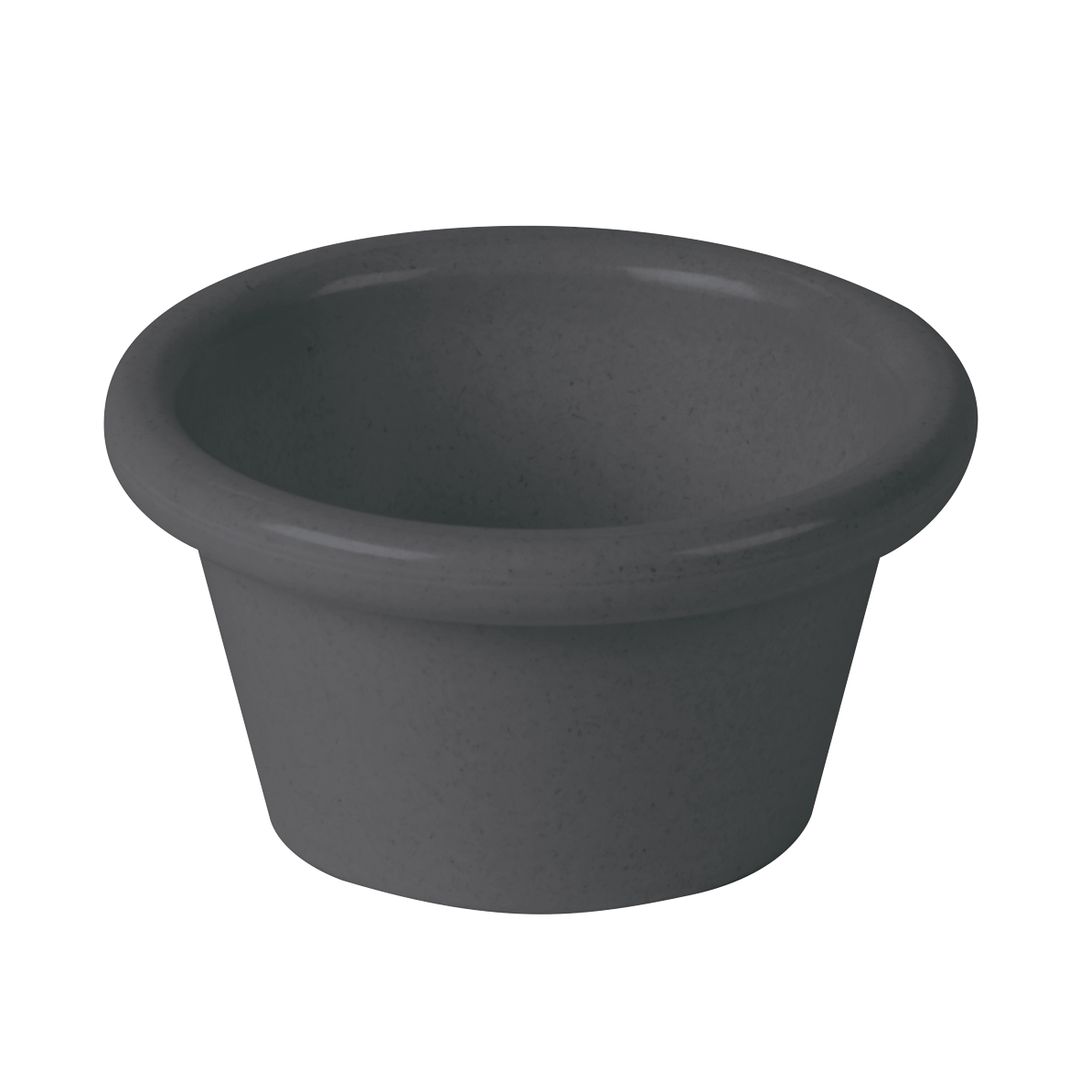 PLAIN RAMEKIN BAMBOO LIGHT GREY 2OZ PK 1