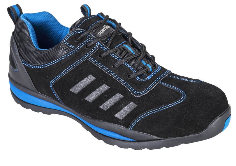 Steelite Lusum Safety Train Blue and Black Size 9