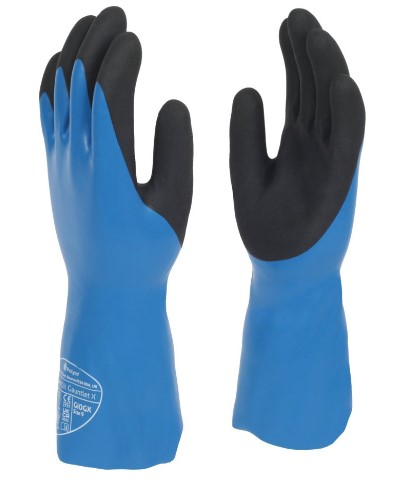 Polyco Grip It Oil Gauntlet Glove Size 9 PK 40 Pairs