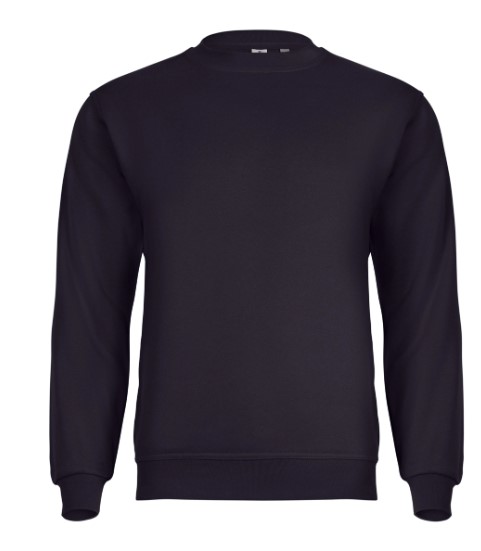 GR21 BLACK LARGE 300GSM ECO SWEATSHIRT
