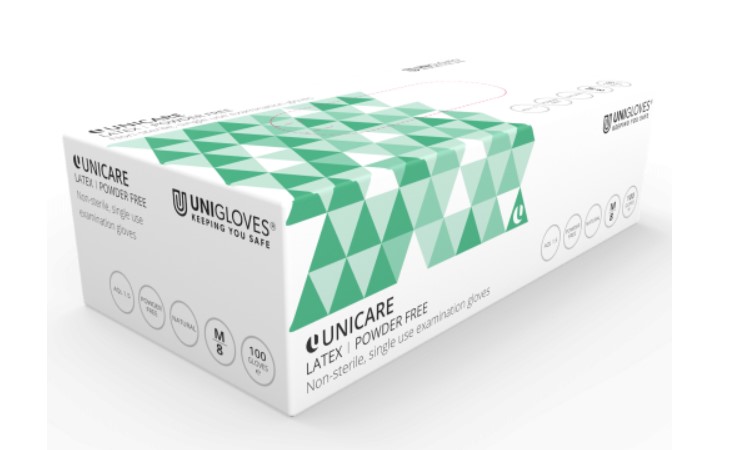 Soft Latex Cream Gloves PK 100 Size Large