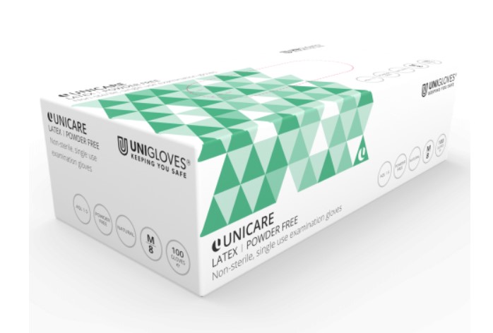 Unicare Stretch Vinyl Cream Size XL PK 100