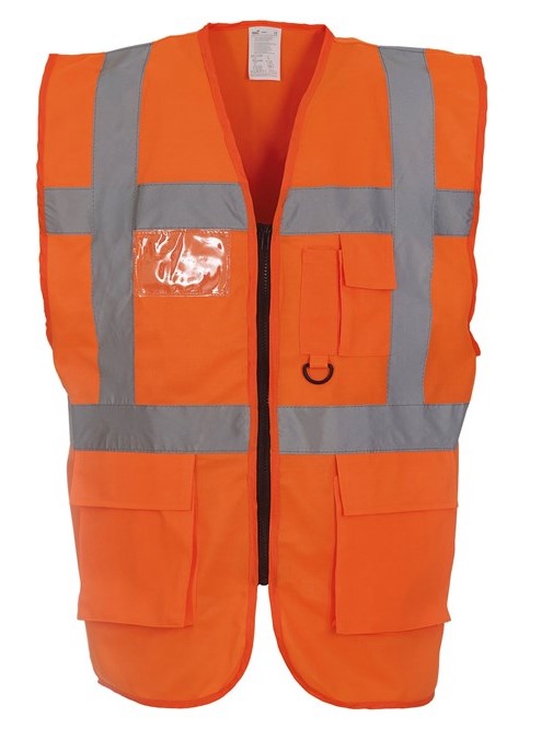 Orange High Viz Executive Vest 4XL