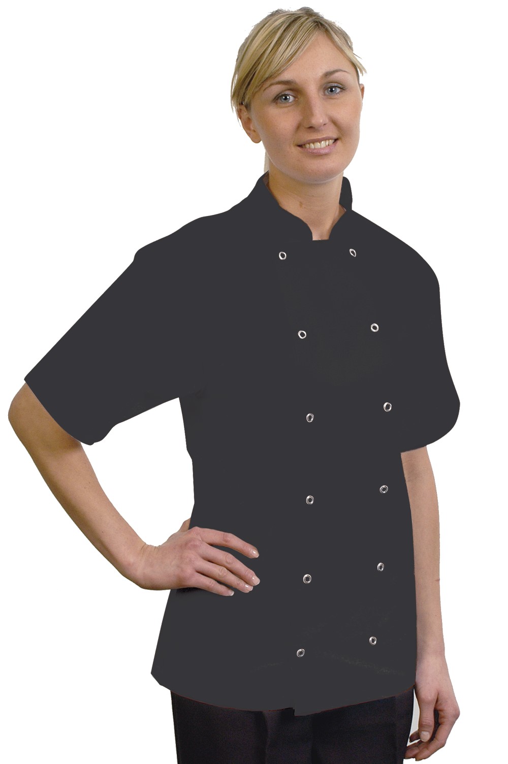 DANNY JACKET BLACK SHORT SLEEVE SIZE XXL
