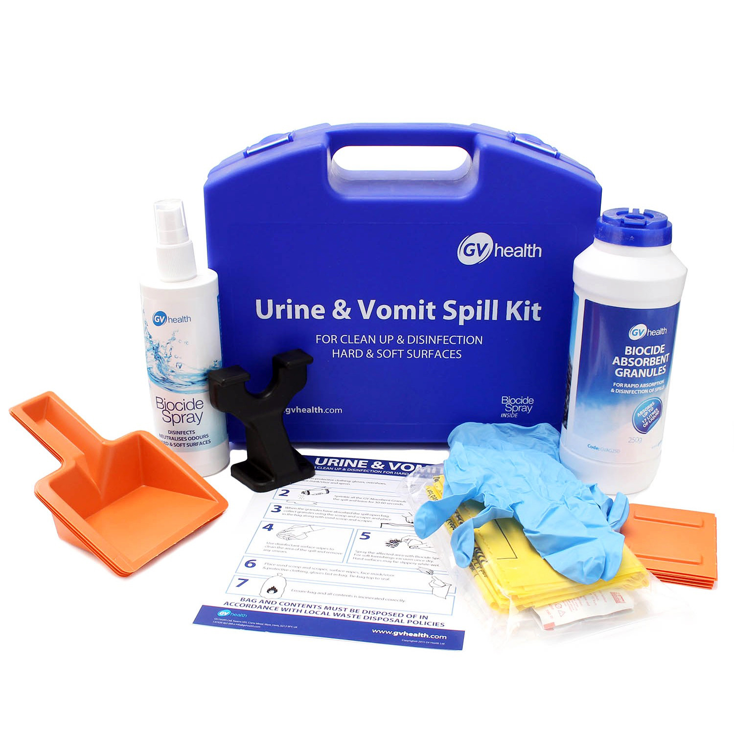 Urine and Vomit Spill Kit Each