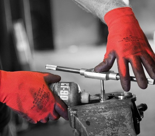 Matrix Red PU Cut Resistant Glove PK 144 Size XL
